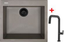 Sinks CUBE 560 BL Nanotruffle + EVA...
